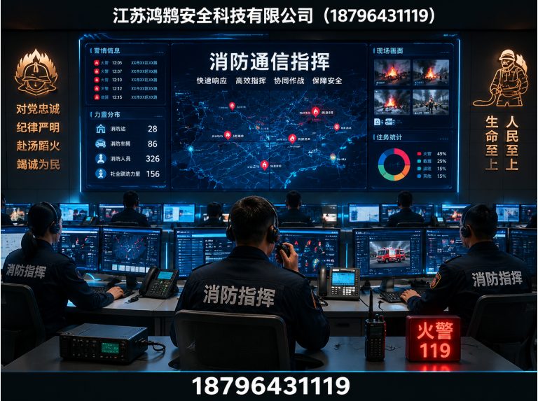 贵港应急指挥系统展示图